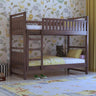 Swift Solid Sheesham Wood Bunk Bed Without Storage - 1 Year Warranty