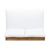 Monte Solid Sheesham Wood 2 Seater Lounge Sofa - 3 Years Warranty