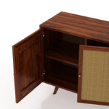 Syrus Solid Sheesham Wood Sideboard -  3 Years Warranty