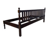 Eythia Solid Sheesham Wood Divan Cum Sofa - 3 Years Warranty