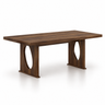 RAFEL Solid Sheesham Wood 6 Seater Dining Table - 3 Years Warranty