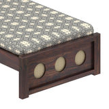 Cosmos Solid Sheesham Wood Single Bed  - 1 Year Warranty