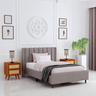 Emperor Single Size Upholstered Bed 4 Feet Without Storage-12 Months Warranty(LUXE EDTION)