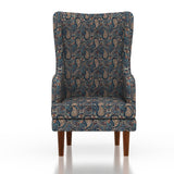 Manali Wing/Relax Sofa Chair With Wooden Legs - 1 Years Warranty