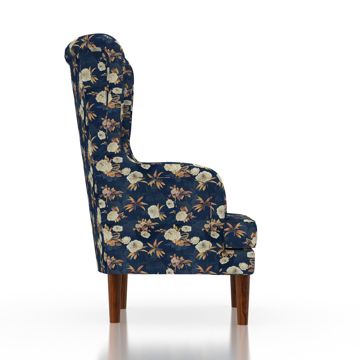 Cairo Wing/Relax Sofa Chair With Wooden Legs - 1 Year Warranty