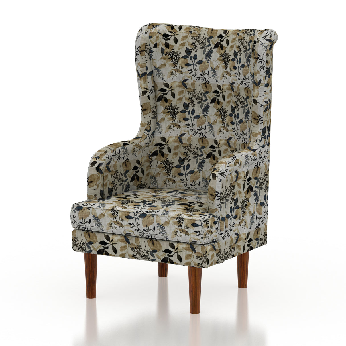 Goa Wing/Relax Sofa Chair With Wooden Legs - 1 Years Warranty