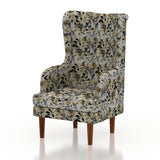 Goa Wing/Relax Sofa Chair With Wooden Legs - 1 Years Warranty