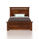 Armania Solid Sheesham Wood 4 Feet Bed With Box Storage - 3 Years Warranty
