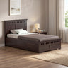 Armania Solid Sheesham Wood 4 Feet Bed With Box Storage - 3 Years Warranty