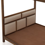Maurus Solid Sheesham Wood Poster Bed - 3 Years Warranty
