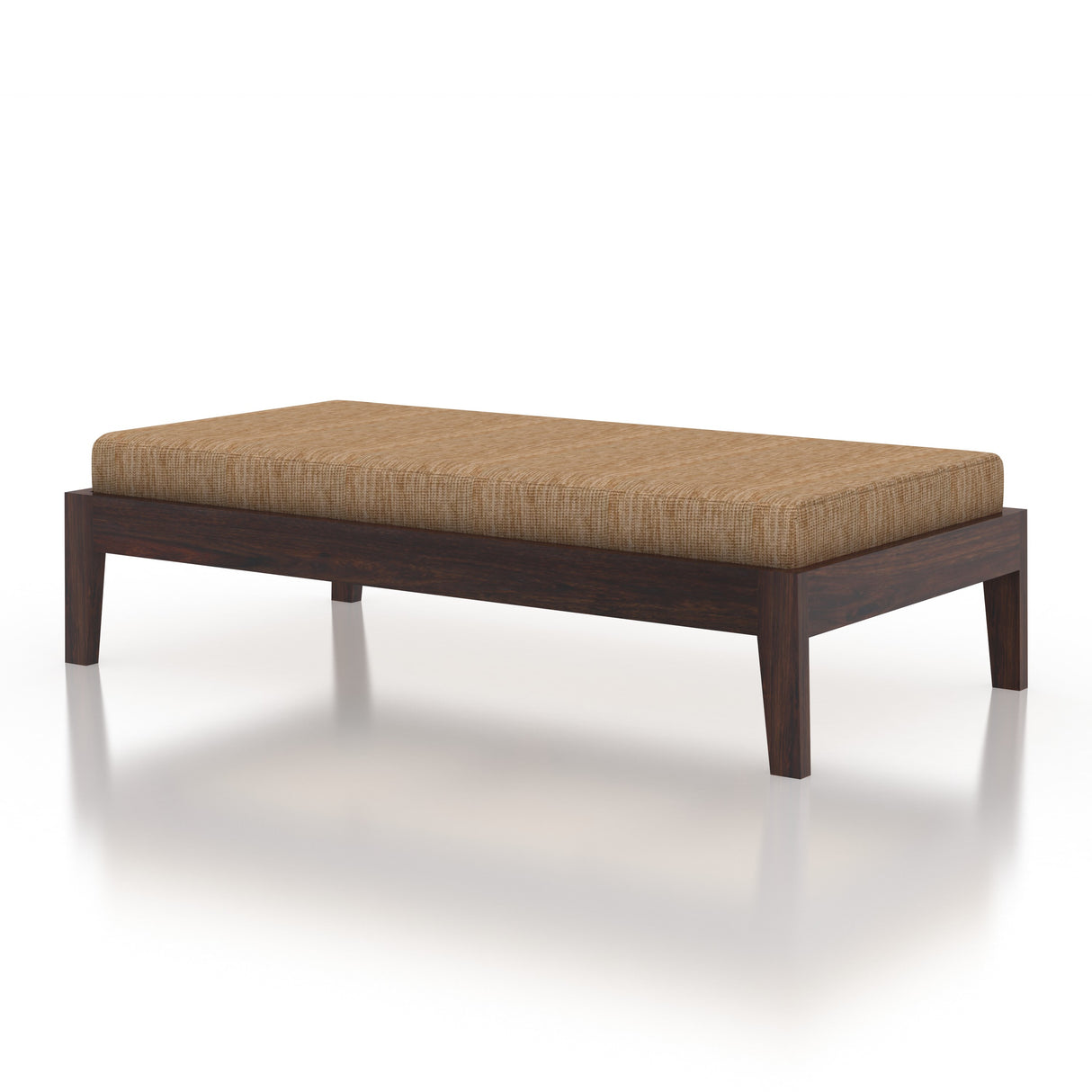 Rio Solid Sheesham Wood Single Bed - 3 Years Warranty