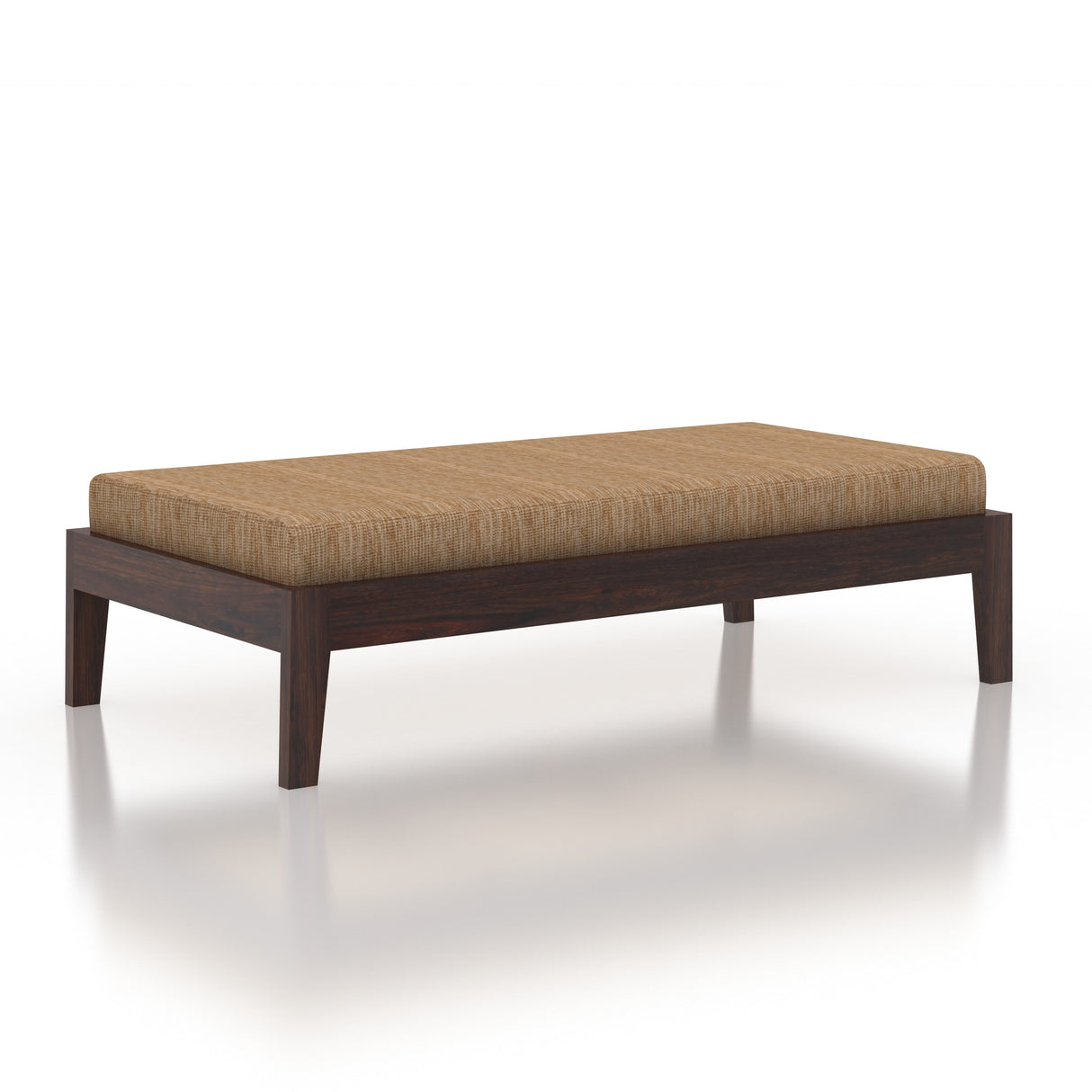 Rio Solid Sheesham Wood Single Bed - 3 Years Warranty