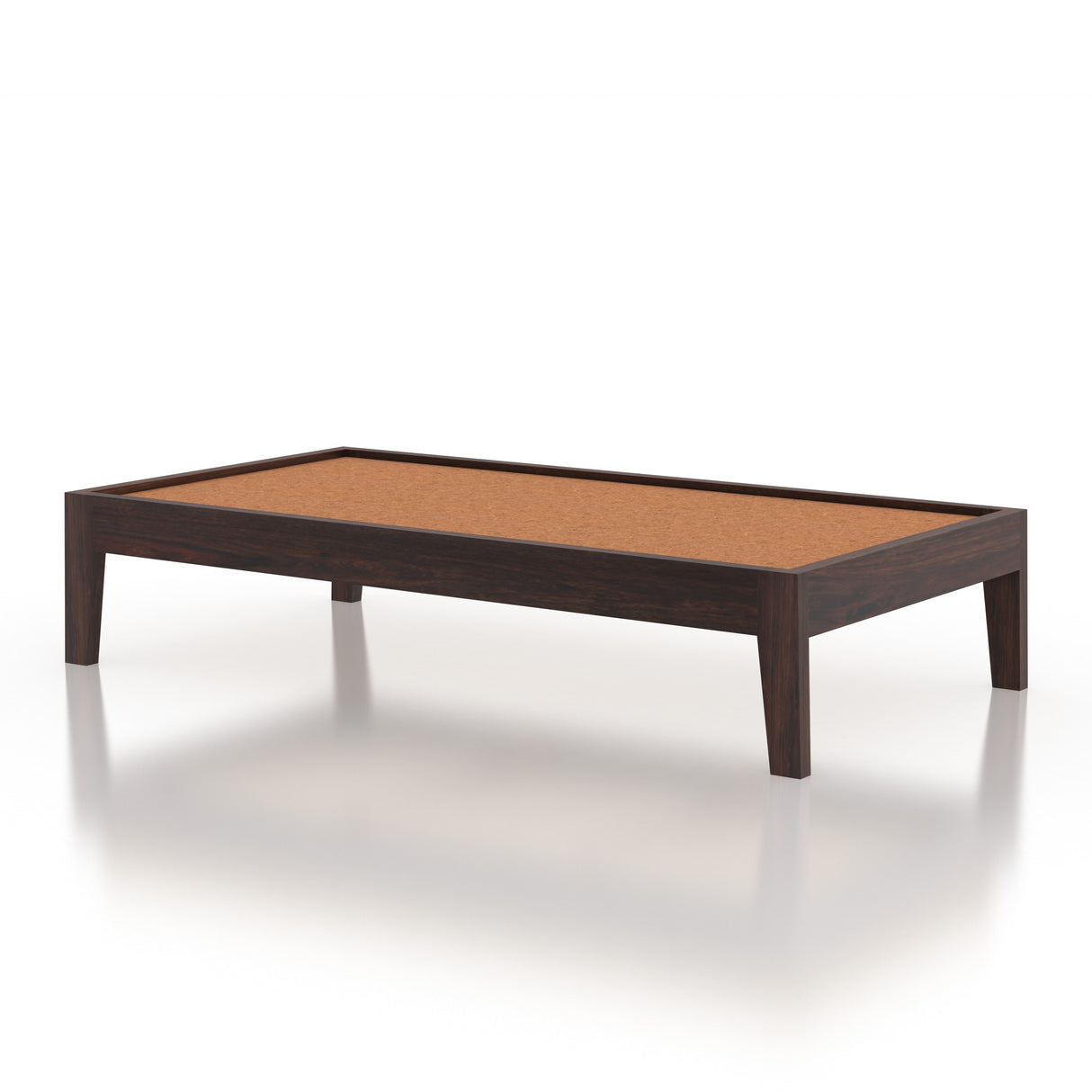 Rio Solid Sheesham Wood Single Bed - 3 Years Warranty