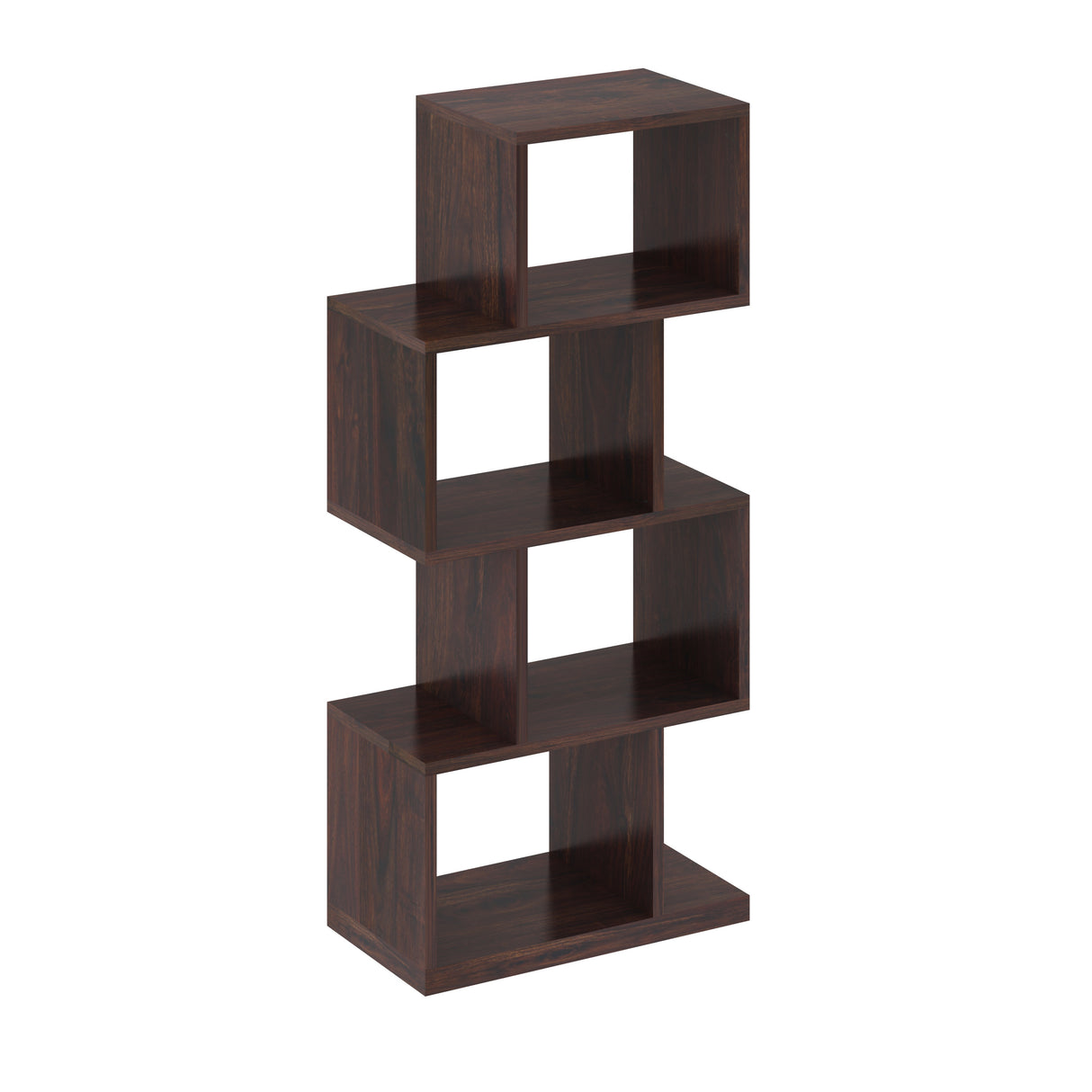 Strap Solid Sheesham Wood Bookshelf -  3 Years Warranty