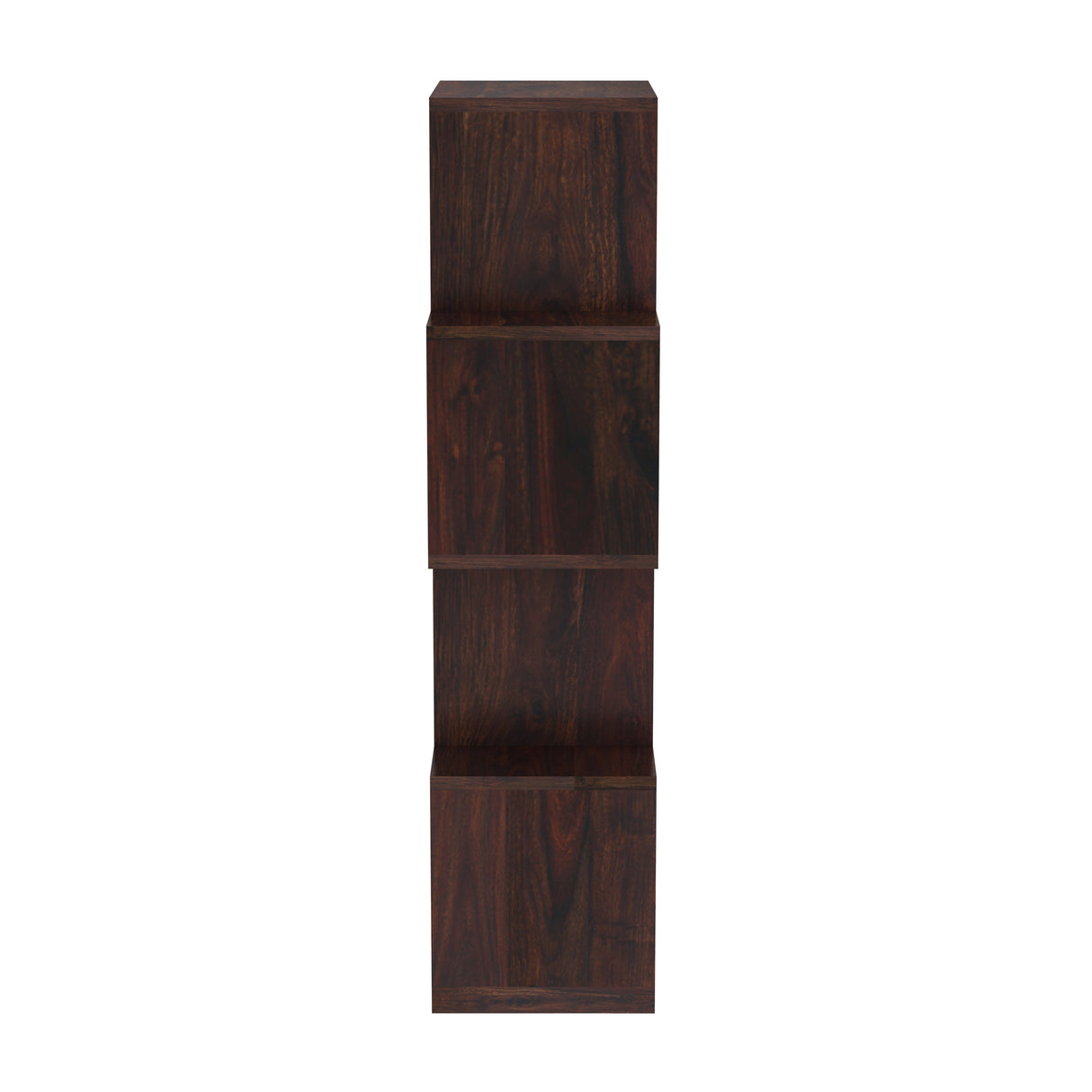 Strap Solid Sheesham Wood Bookshelf -  3 Years Warranty