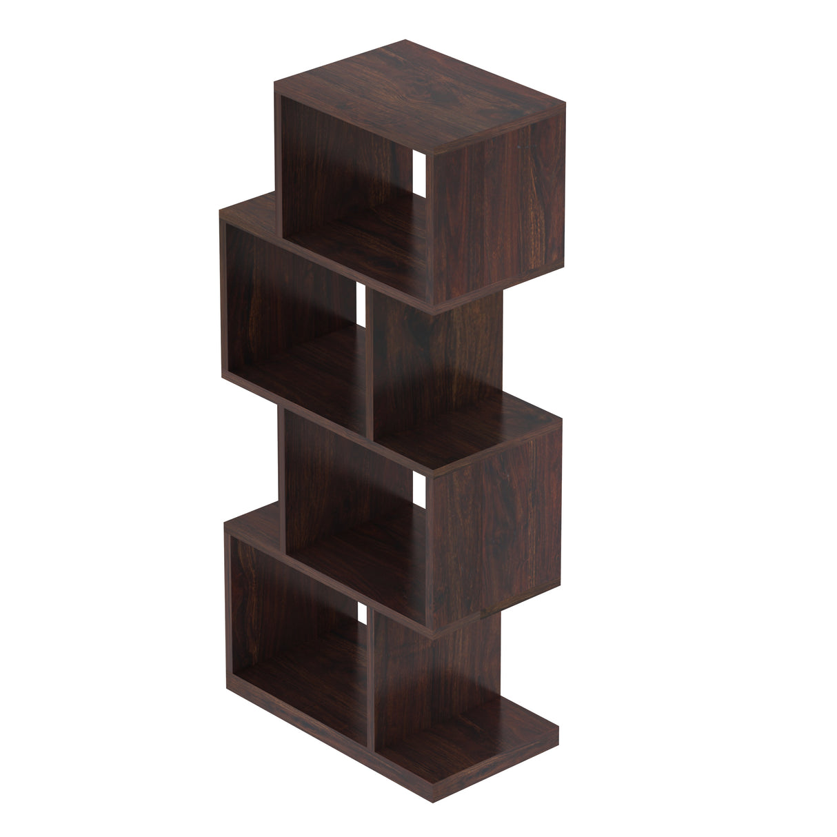 Strap Solid Sheesham Wood Bookshelf -  3 Years Warranty