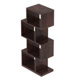 Strap Solid Sheesham Wood Bookshelf -  3 Years Warranty