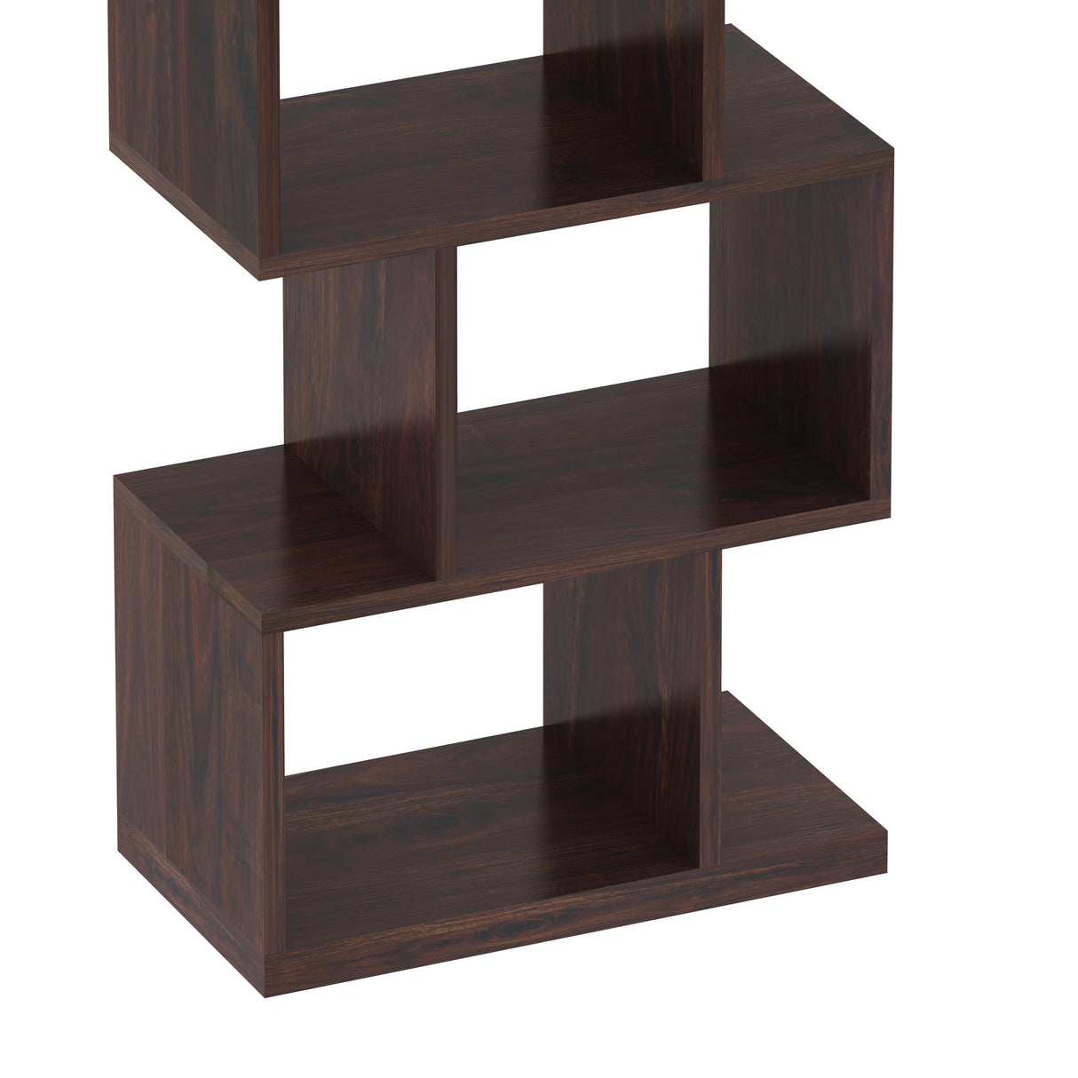Strap Solid Sheesham Wood Bookshelf -  3 Years Warranty