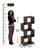 Strap Solid Sheesham Wood Bookshelf -  3 Years Warranty