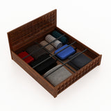 LUXOR Solid Sheesham Wood Box Storage Bed - 3 Years Warranty