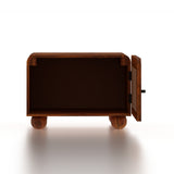 Naptune Solid Sheesham Wood Bedside Table - 3 Years Warranty