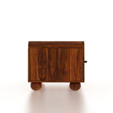 Naptune Solid Sheesham Wood Bedside Table - 3 Years Warranty
