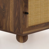 Naptune Solid Sheesham Wood Bedside Table - 3 Years Warranty
