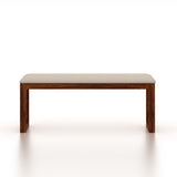 Edin Solid Sheesham Wood 6 Seater Dining Set With 4 Chairs and Bench - 3 Years Warranty