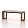 Edin Solid Sheesham Wood Dining Bench - 3 Years Warranty