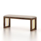 Edin Solid Sheesham Wood Dining Bench - 3 Years Warranty