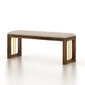 Edin Solid Sheesham Wood Dining Bench - 3 Years Warranty