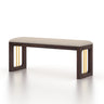 Edin Solid Sheesham Wood Dining Bench - 3 Years Warranty