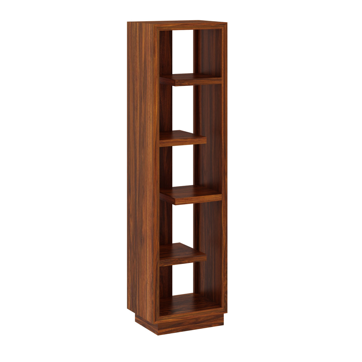 Mayor Solid Sheesham Wood Bookshelf - 3 Years Warranty