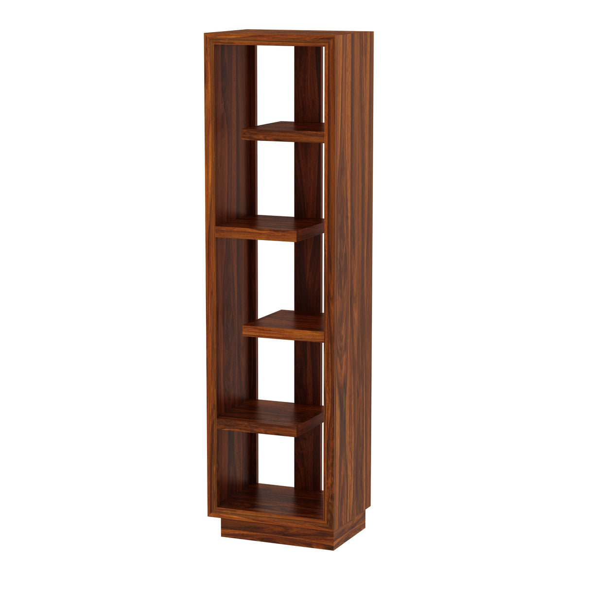 Mayor Solid Sheesham Wood Bookshelf - 3 Years Warranty