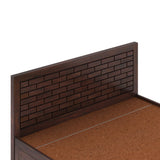 Italian Solid Sheesham Wood Bed with Hydraulic Box Storage FULL Headboard - 3 Years Warranty