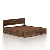 SKYLER Solid Sheesham Wood Box Storage Bed - 3 years Warranty