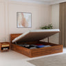 SKYLER Solid Sheesham Wood Hydraulic Storage Bed - 3 years Warranty