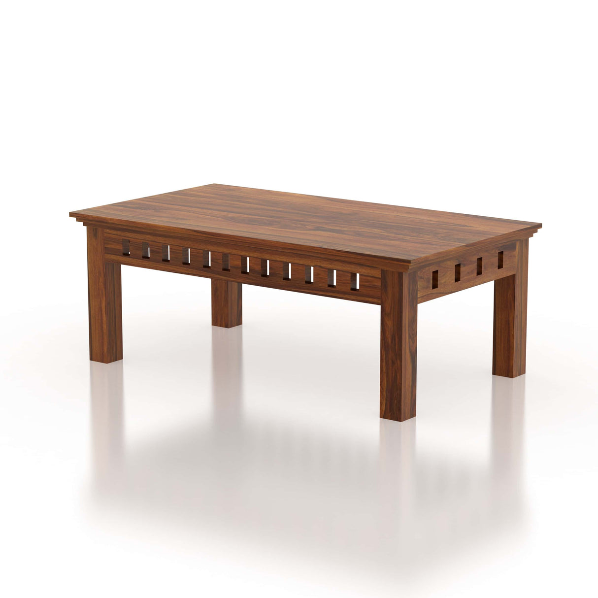 Armania Solid Sheesham Wood Coffee Table - 3 Years Warranty