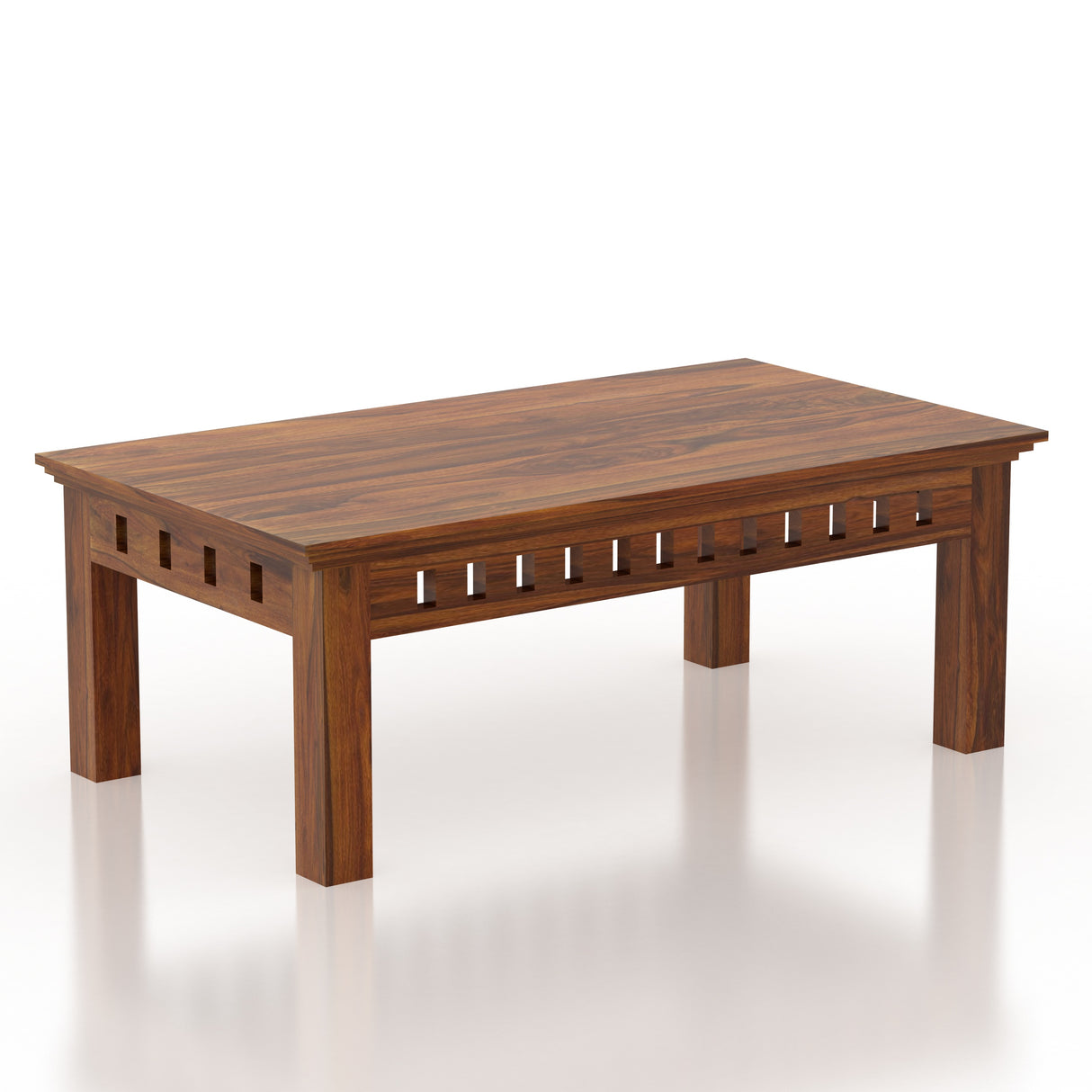 Armania Solid Sheesham Wood Coffee Table - 3 Years Warranty