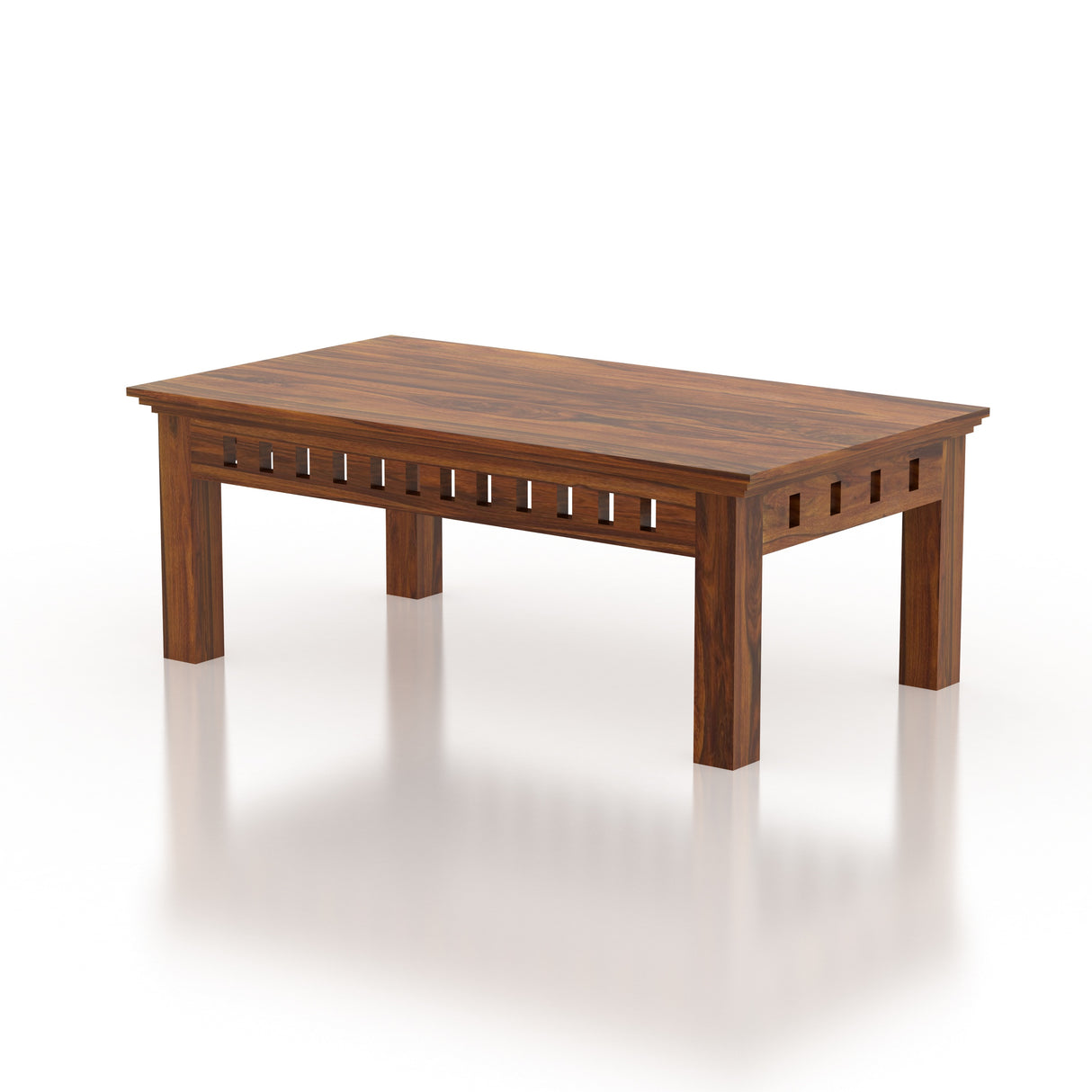 Armania Solid Sheesham Wood Coffee Table - 3 Years Warranty