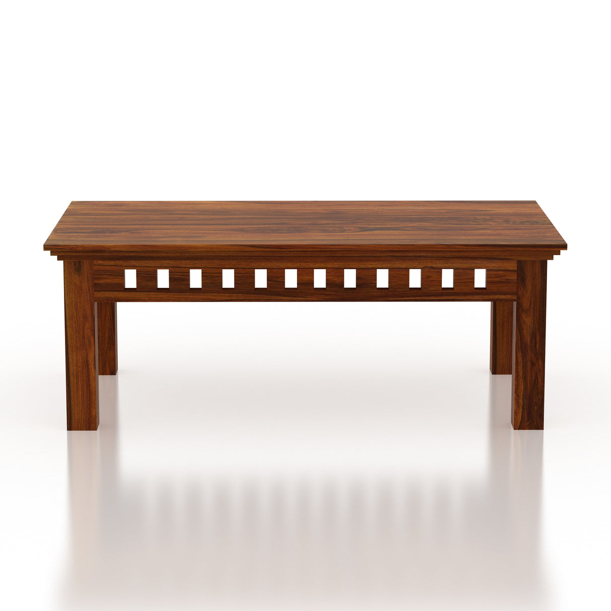 Armania Solid Sheesham Wood Coffee Table - 3 Years Warranty