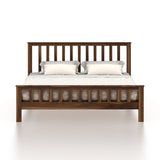 Cairo Solid Sheesham Wood Without Storage Bed - 3 Years Warranty