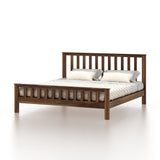 Cairo Solid Sheesham Wood Without Storage Bed - 3 Years Warranty