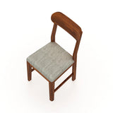 Wave Solid Sheesham Wood Office/Study/Dining Chair - 3 Years Warranty