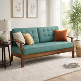 RAYON Solid Sheesham Wood 3 Seater Sofa - 3 Year Warranty (LUXE EDITION)