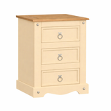 MONACO Solid Sheesham Wood Bedside Table - 3 Years Warranty (LUXE EDITION)