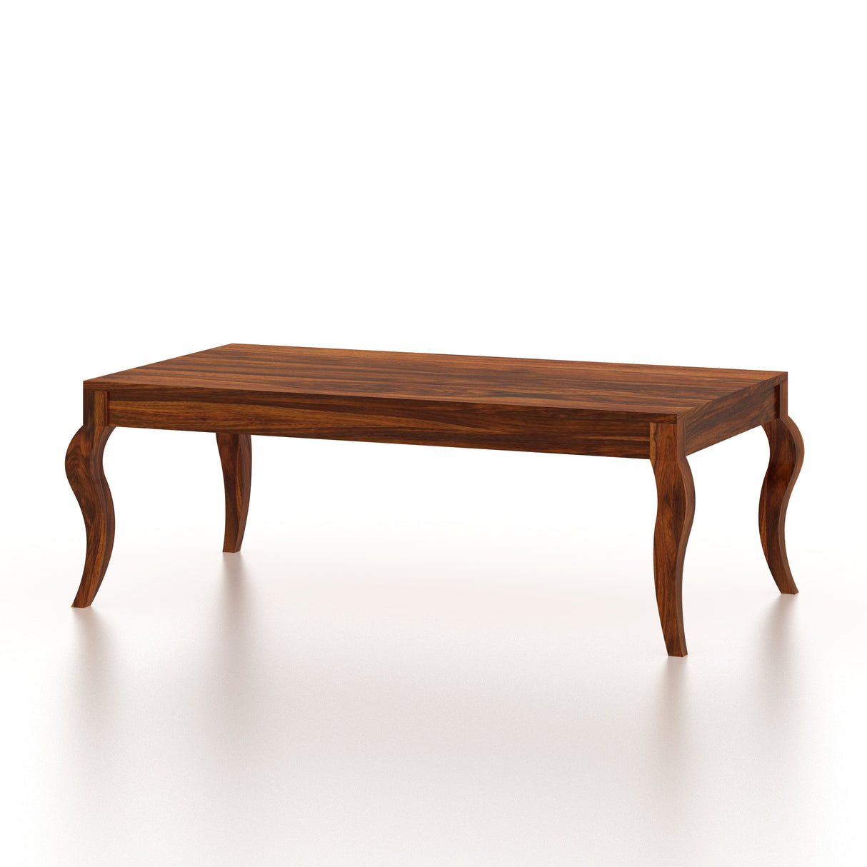 JORDAN Solid Sheesham Wood Coffee Table - 3 Years Warranty