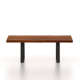 EDGE Solid Sheesham Wood Coffee Table - 3 Years Warranty