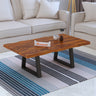 EDGE Solid Sheesham Wood Coffee Table - 3 Years Warranty