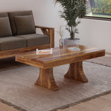 MARON Solid Sheesham Wood Coffee Table - 3 Years Warranty